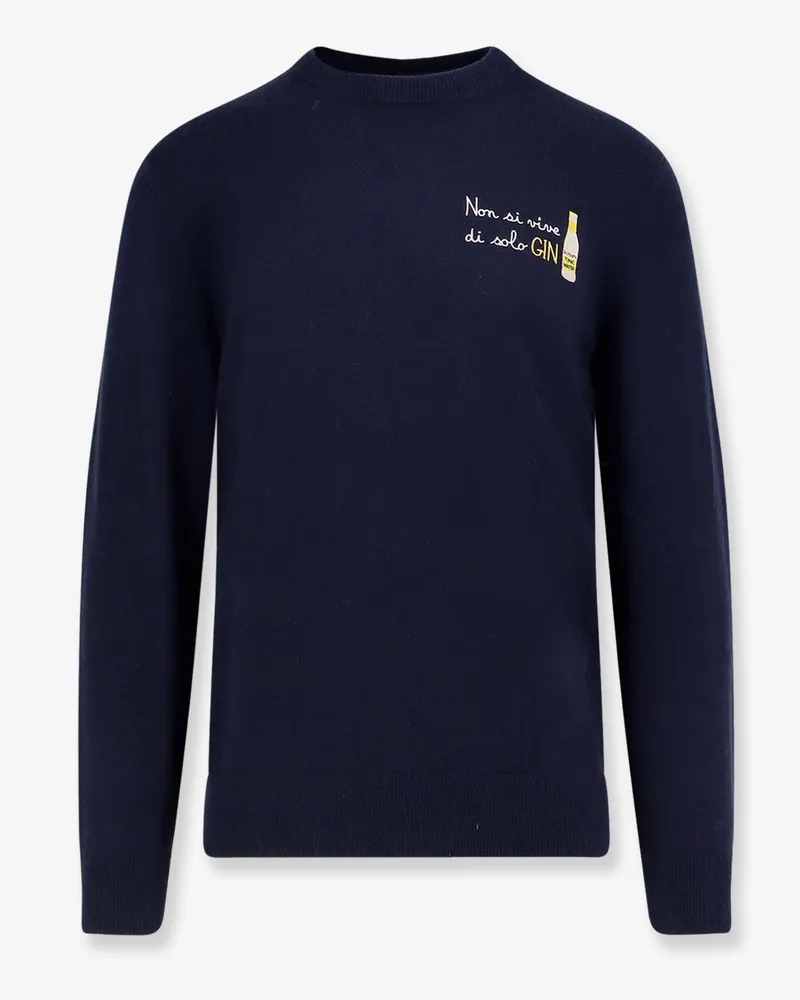 MC2 Saint Barth Heron Light Embry Wool Blend Sweater -  - gender_Man Blue