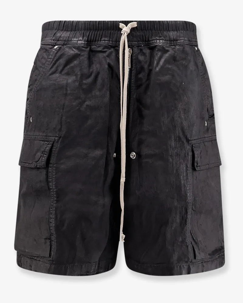 DRKSHDW by Rick Owens Cotton bermuda shorts -  - gender_Man Black