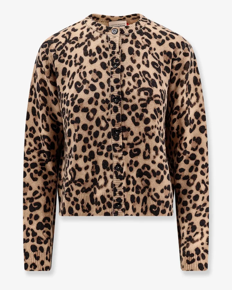 Semicouture Virgin wool and cashmere cardigan -  - gender_Woman Animal