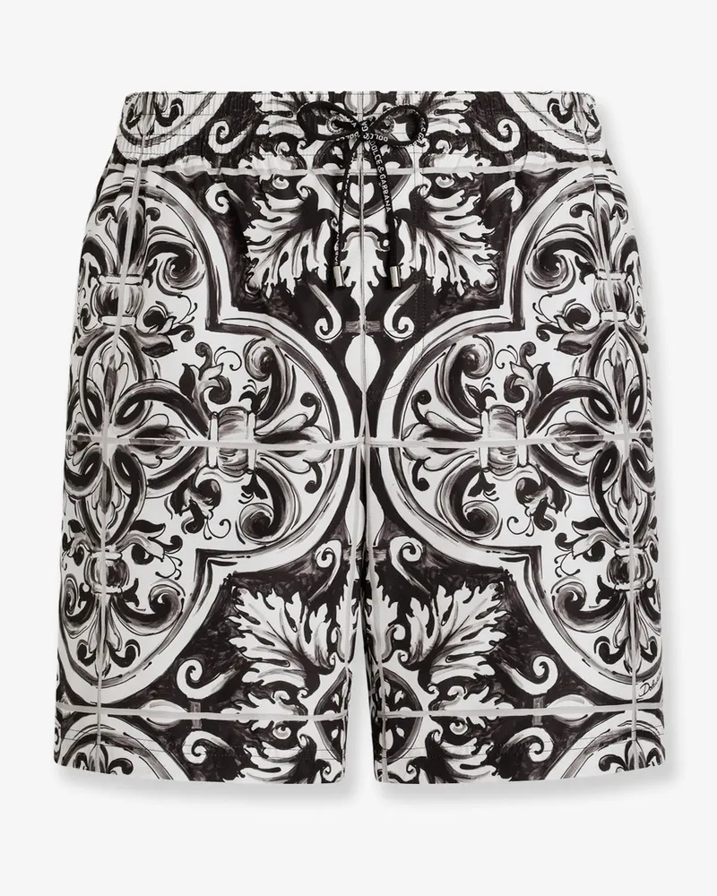 Dolce & Gabbana Swim Trunks with pochette -  - gender_Man Black