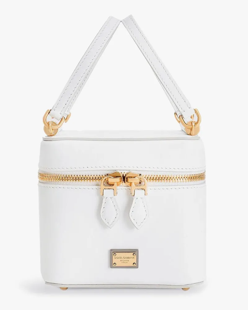 Dolce & Gabbana Sicily leather handbag with iconic logo plate -  - gender_Woman 