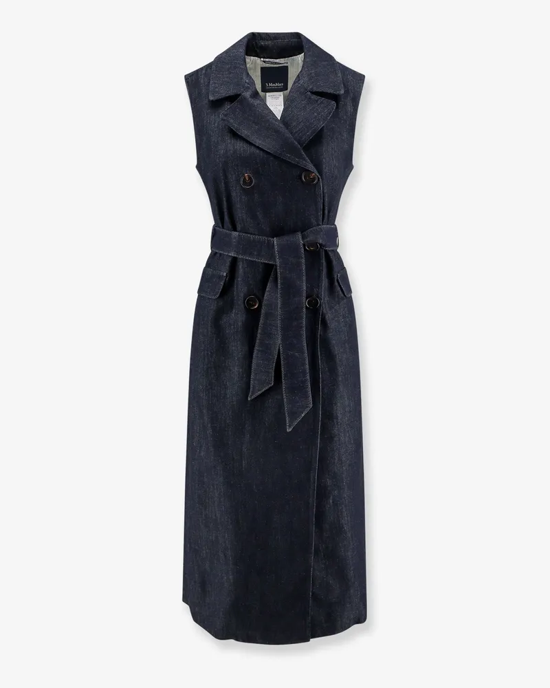 Max Mara Greta midi denim dress -  - gender_Woman Blue