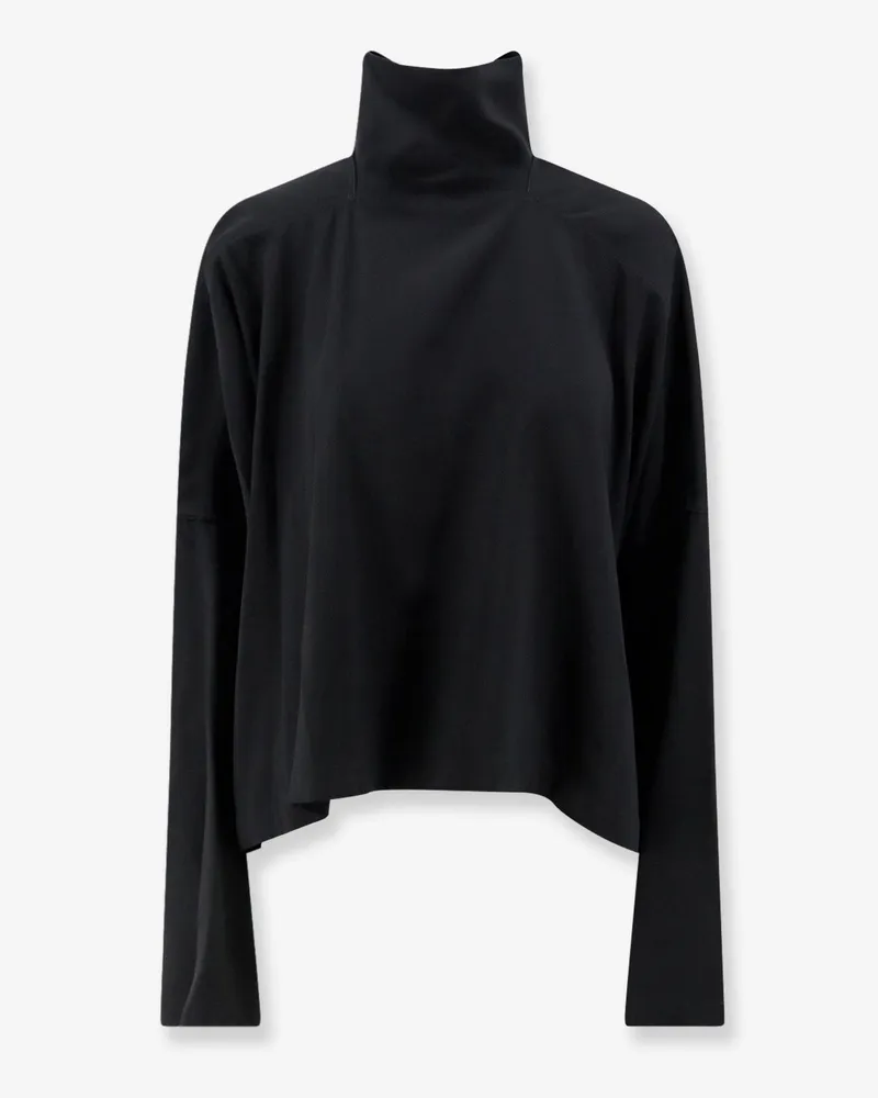 Rick Owens Jumbo Tabard alpaca and wool blend top -  - gender_Woman Black