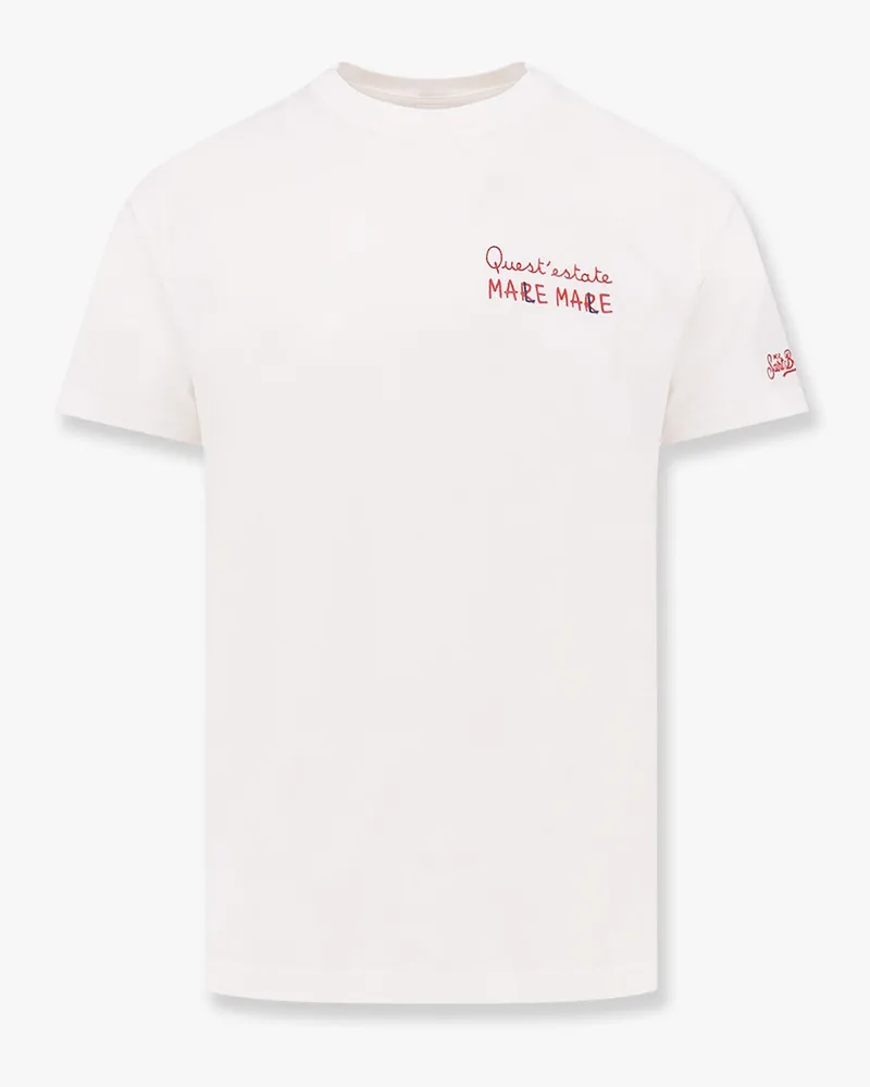 MC2 Saint Barth Portofino t-shirt with mare male embroidery -  - gender_Man 