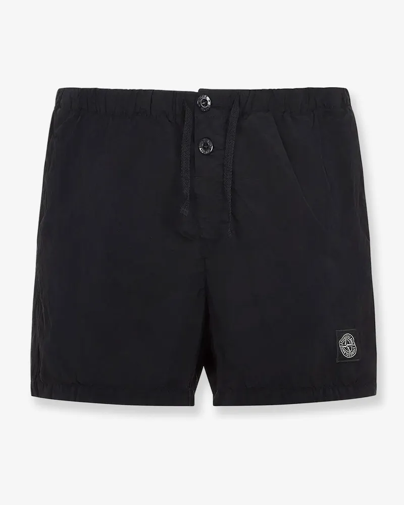 Stone Island Econylon® Swim Trunks -  - gender_Man Black