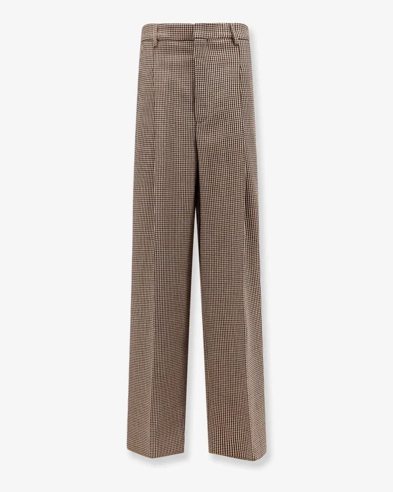 Seafarer Sascia merino wool trousers -  - gender_Woman Brown