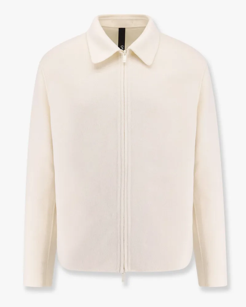Hevò Verdemare wool shirt/jacket -  - gender_Man White