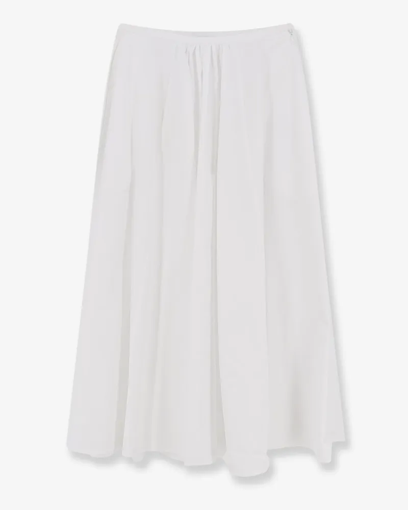ASPESI Cotton long skirt -  - gender_Woman White