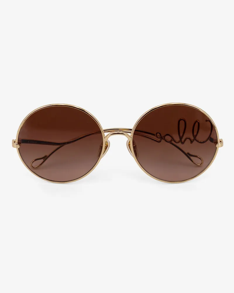 Chloé Metal sunglasses -  - gender_Woman Gold