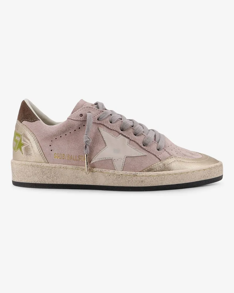 Golden Goose Ball Star suede sneakers -  - gender_Woman Pink
