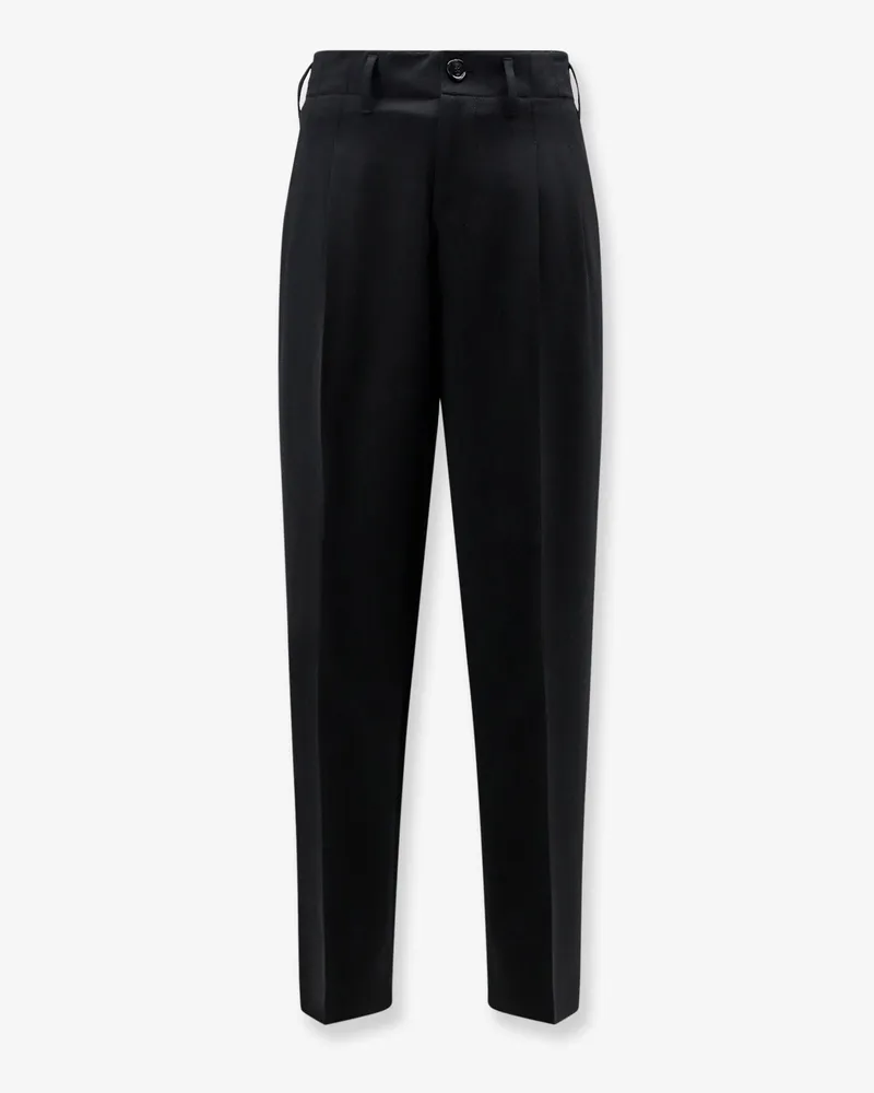 AMI Paris Virgin wool trousers -  - gender_Man Black