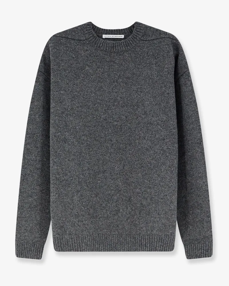 Studio Nicholson Lambswool sweater -  - gender_Man Grey