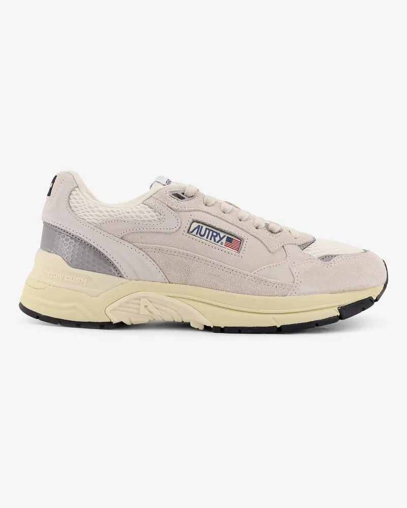 AUTRY Hyperway Low low-top suede sneakers -  - gender_Man White