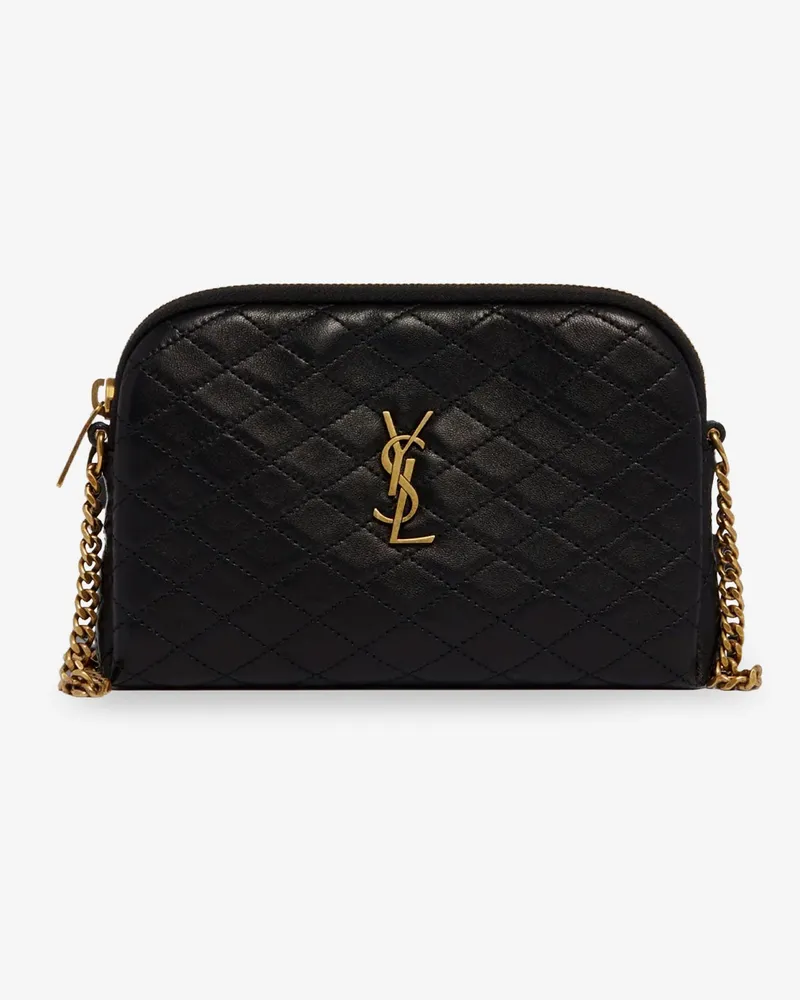 Saint Laurent Gaby leather shoulder bag -  - gender_Woman Black