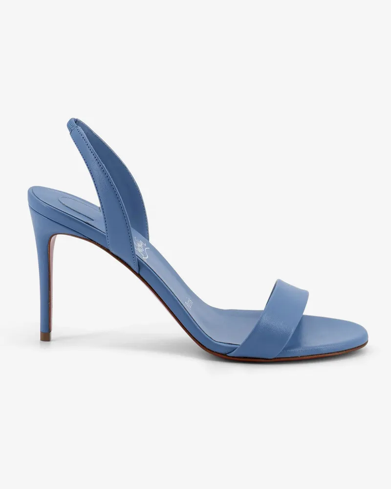 Christian Louboutin O Marylin 85 leather sandals -  - gender_Woman Blue