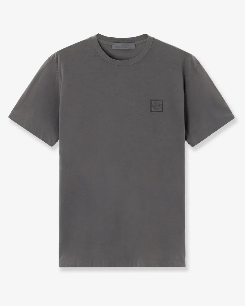 Stone Island Cotton T-shirt -  - gender_Man Grey
