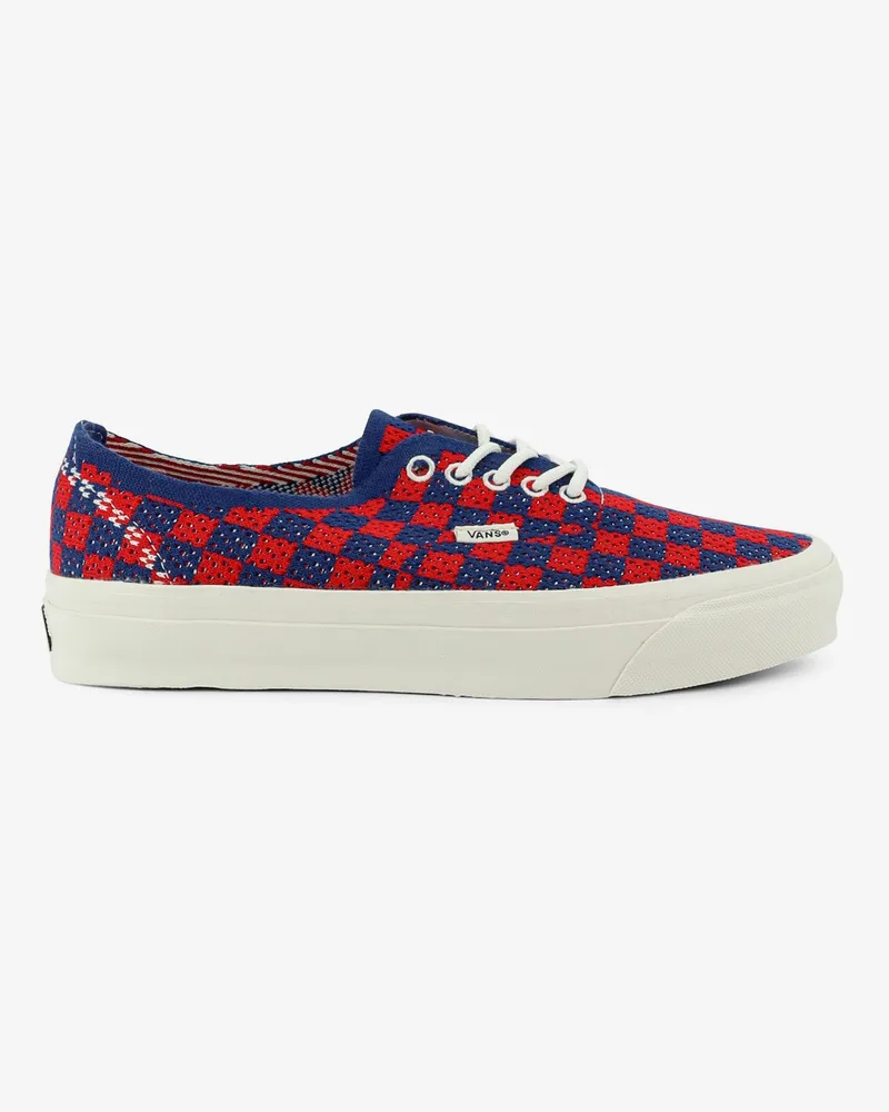 Vans Lx Authentic 44 fabric sneakers with Checkerboard pattern -  - gender_Woman Red