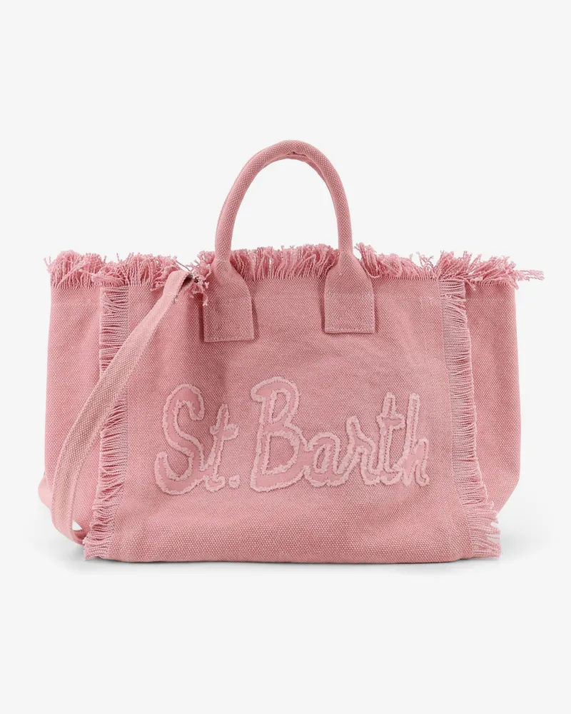 MC2 Saint Barth Colette canvas handbag with front logo -  - gender_Woman Pink