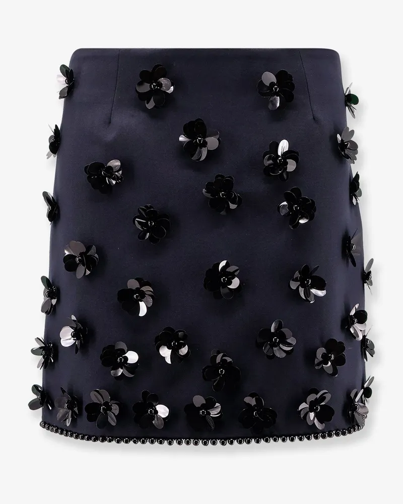 Semicouture Virgin wool blend mini skirt -  - gender_Woman Blue