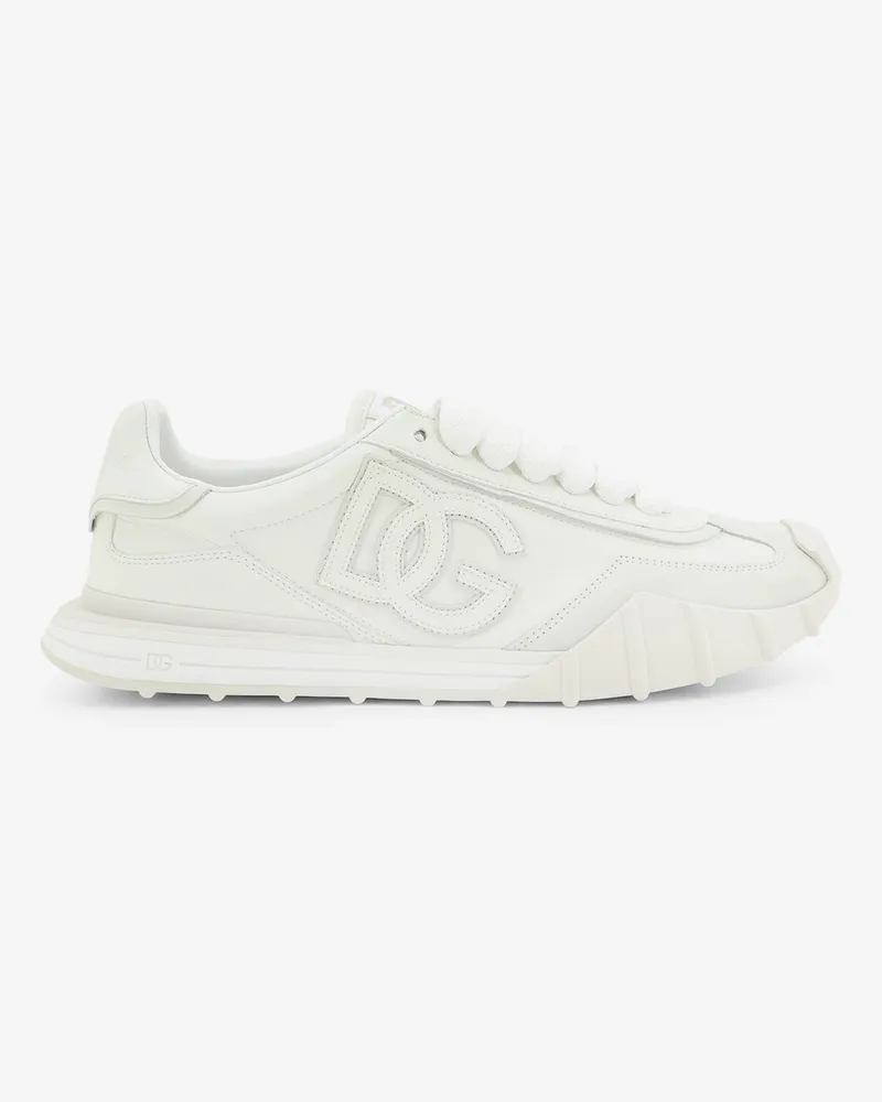 Dolce & Gabbana DG Athletic leather sneakers -  - gender_Man White
