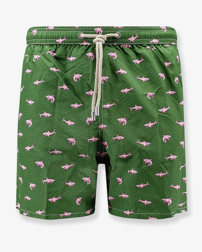 MC2 Saint Barth Recycled material swim trunks -  - gender_Man Green