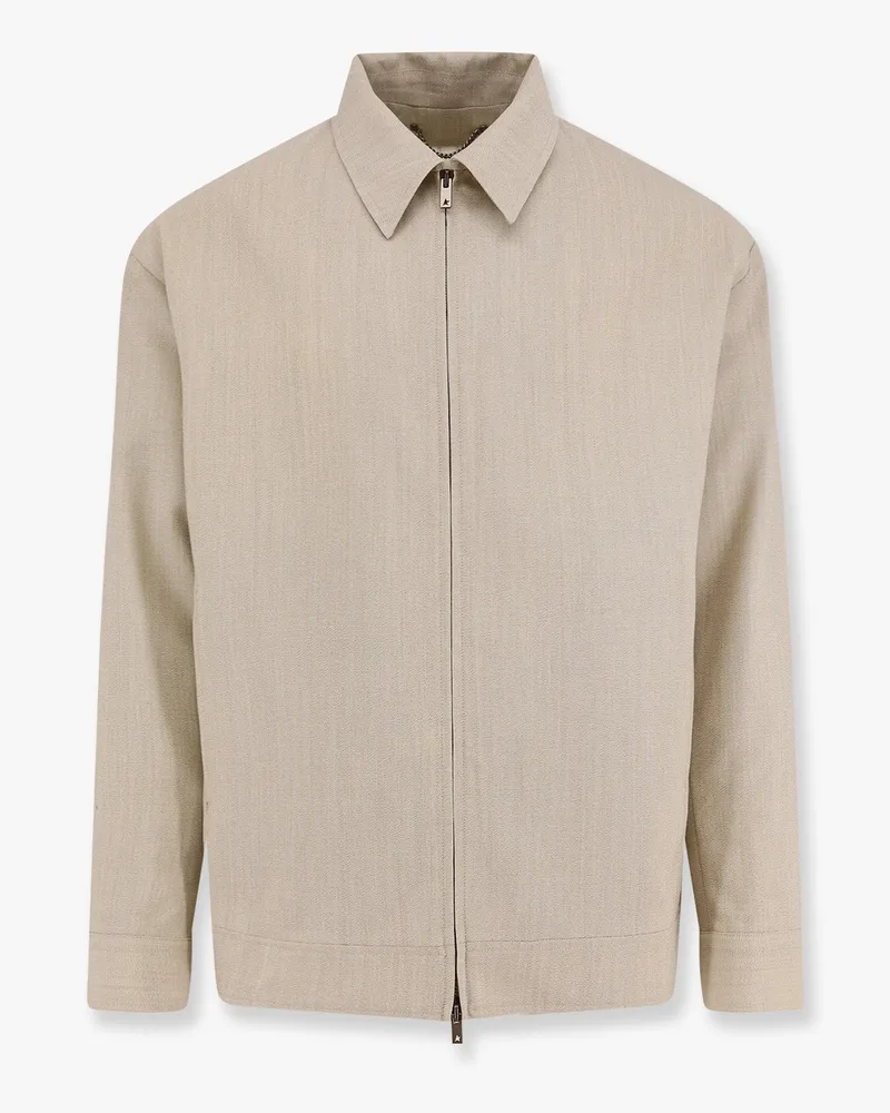 Golden Goose Coach wool and cotton jacket -  - gender_Man Beige