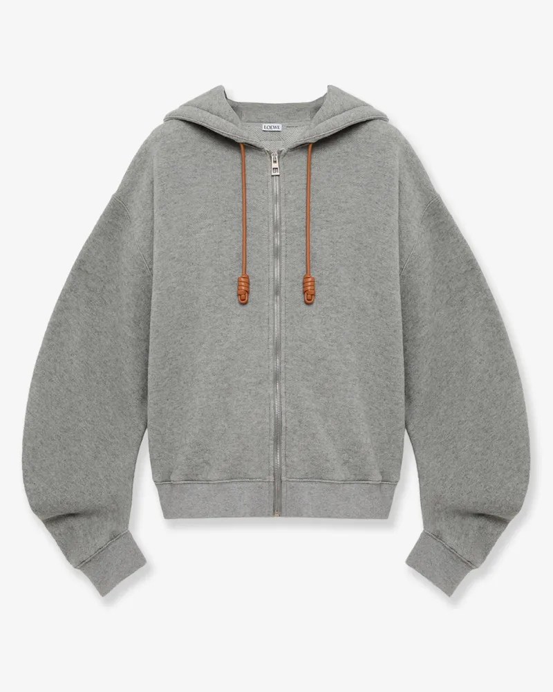 Loewe Flamenco cotton and cashmere blend sweatshirt -  - gender_Woman Grey