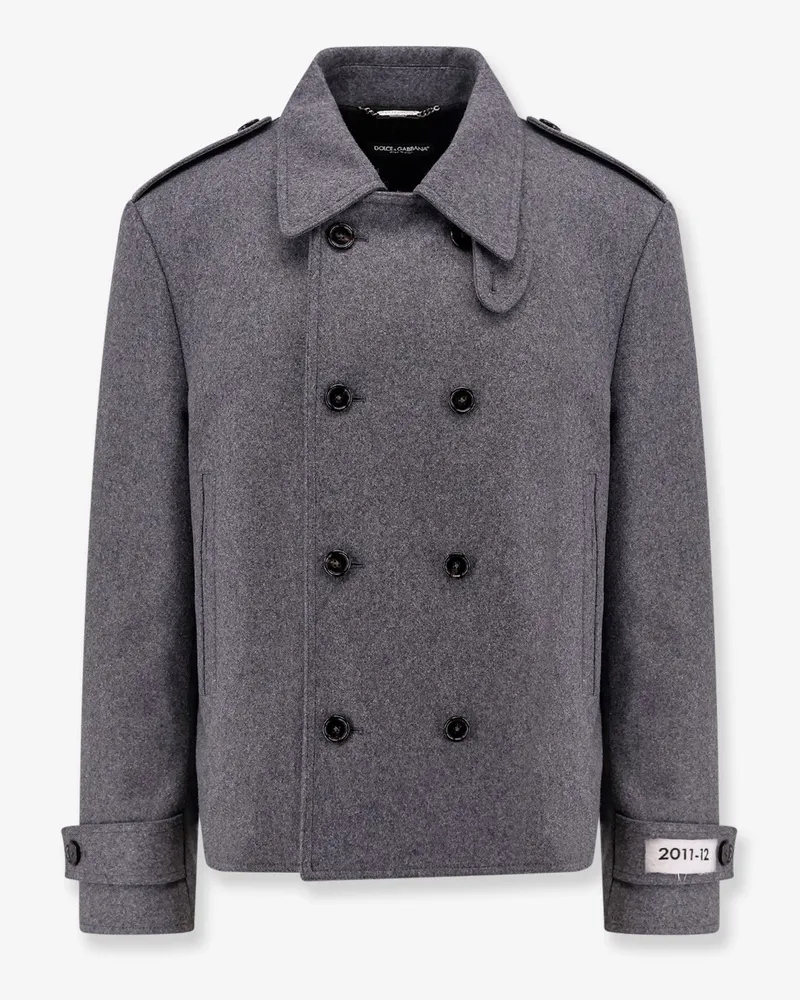 Dolce & Gabbana Cashmere and wool caban with re-edition label -  - gender_Man 