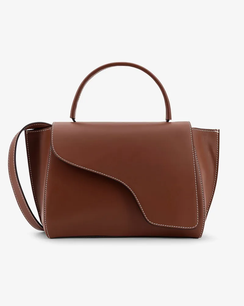 ATP Atelier Arezzo leather shoulder bag -  - gender_Woman Brown
