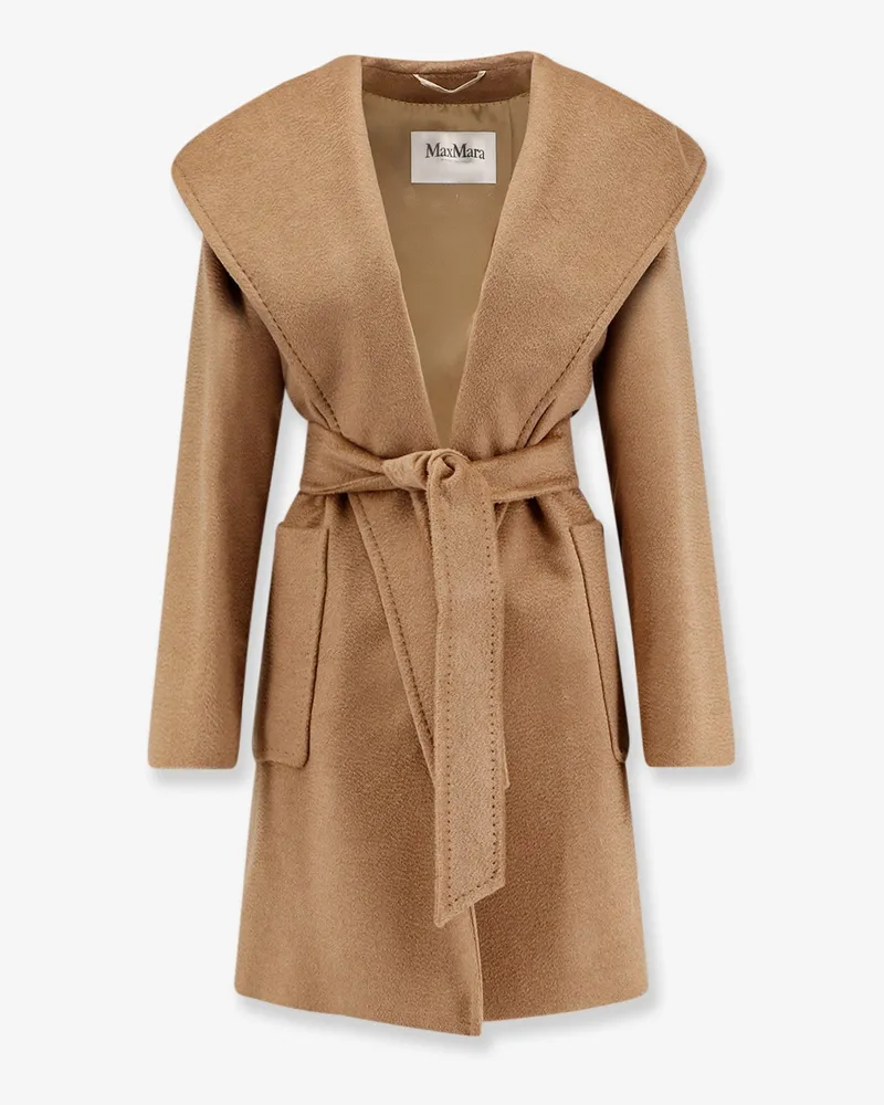Max Mara Rialto camel hair coat -  - gender_Woman Beige