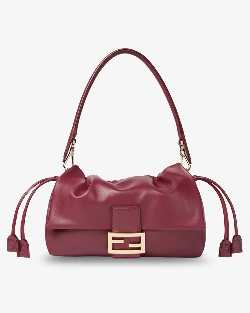 Fendi Baguette Soft Medium Leather shoulder bag -  - gender_Woman Red
