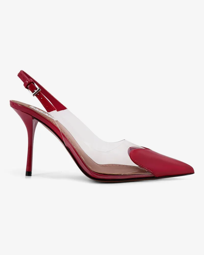 Alaïa Le Coeur patent leather pumps -  - gender_Woman Red