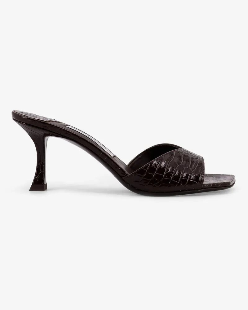 Jimmy Choo Skye printed leather sandals -  - gender_Woman Brown
