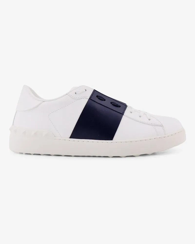 Valentino Garavani Open leather sneakers -  - gender_Man White