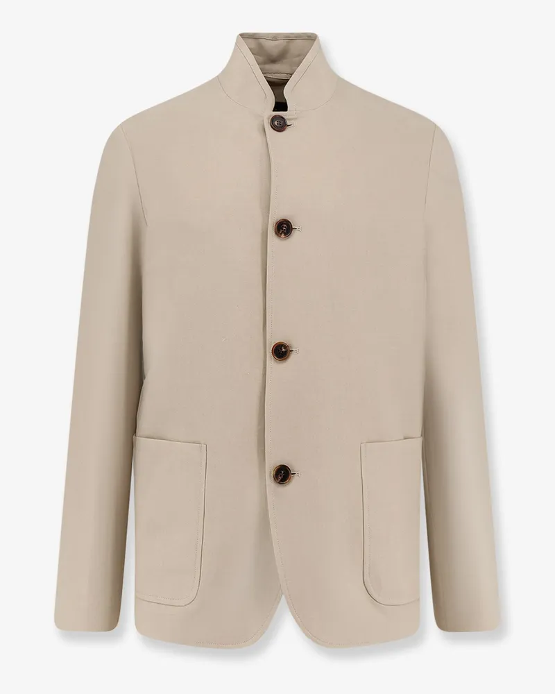 Loro Piana Spagna linen blazer -  - gender_Man Beige