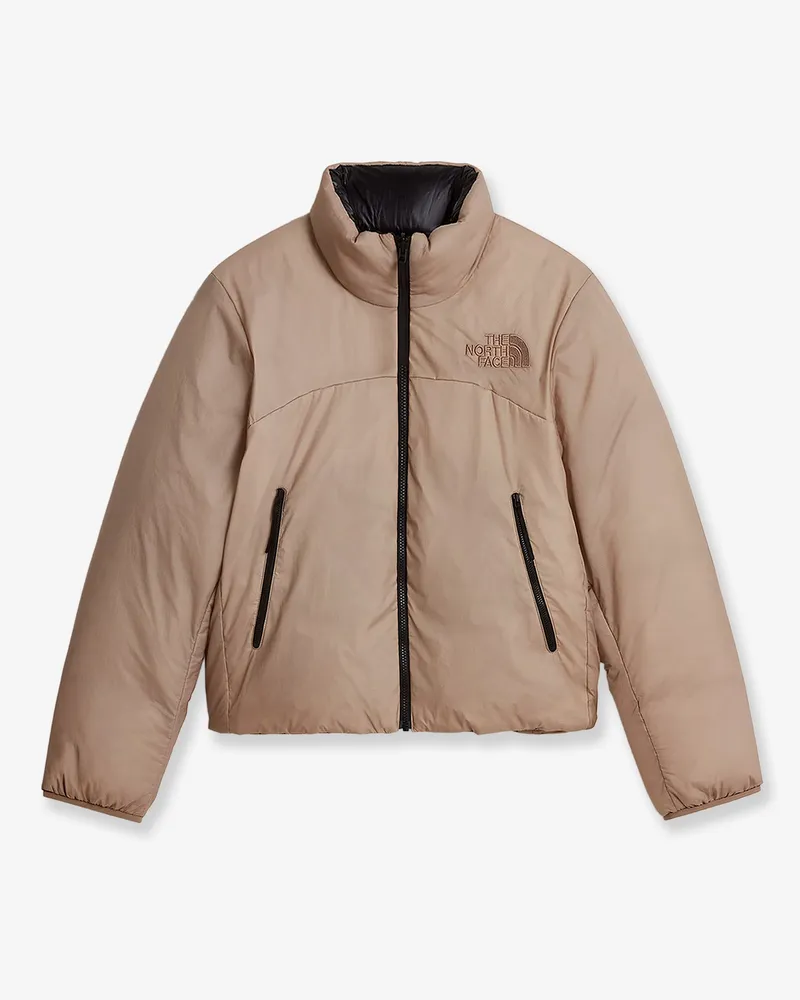 The North Face Reversible nylon down jacket -  - gender_Woman Beige