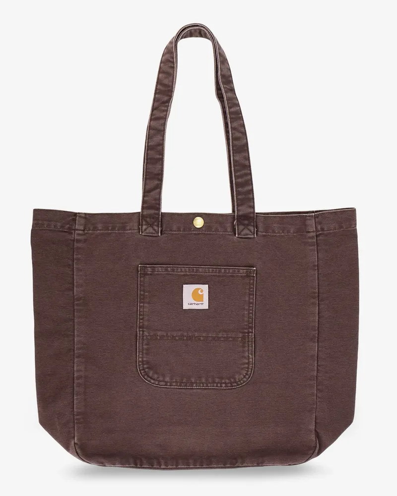 Carhartt WIP Bayfield Tote organic cotton shoulder bag -  - gender_Man Brown