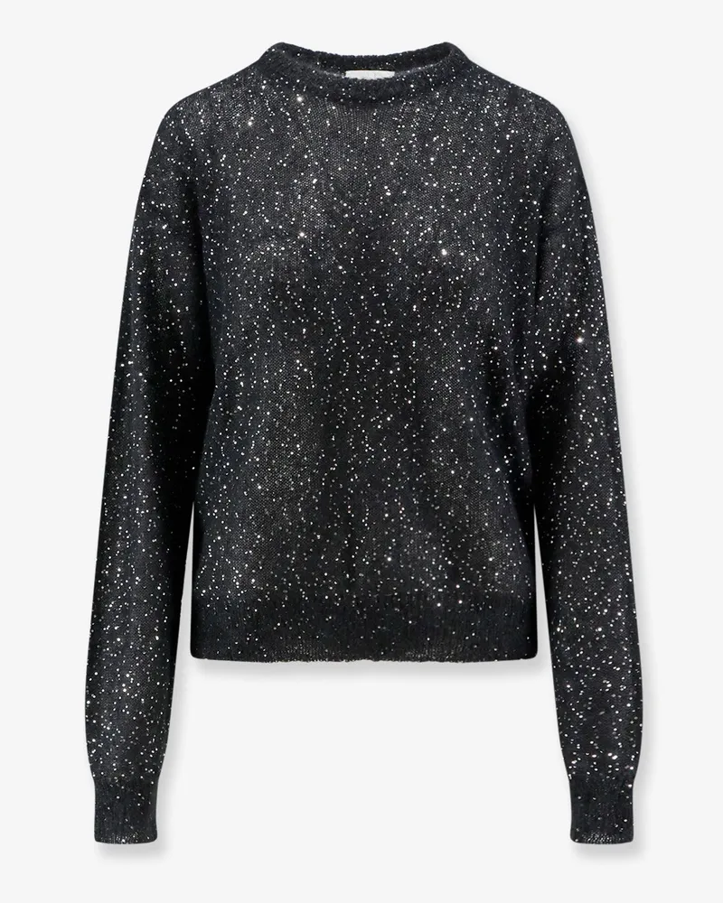 NUDE Mohair blend sweater with sequins -  - gender_Woman Black