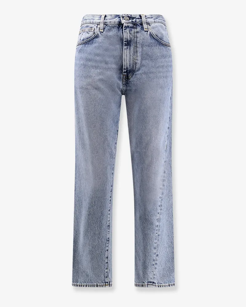 Totême Twisted Seam organic cotton jeans -  - gender_Woman Blue