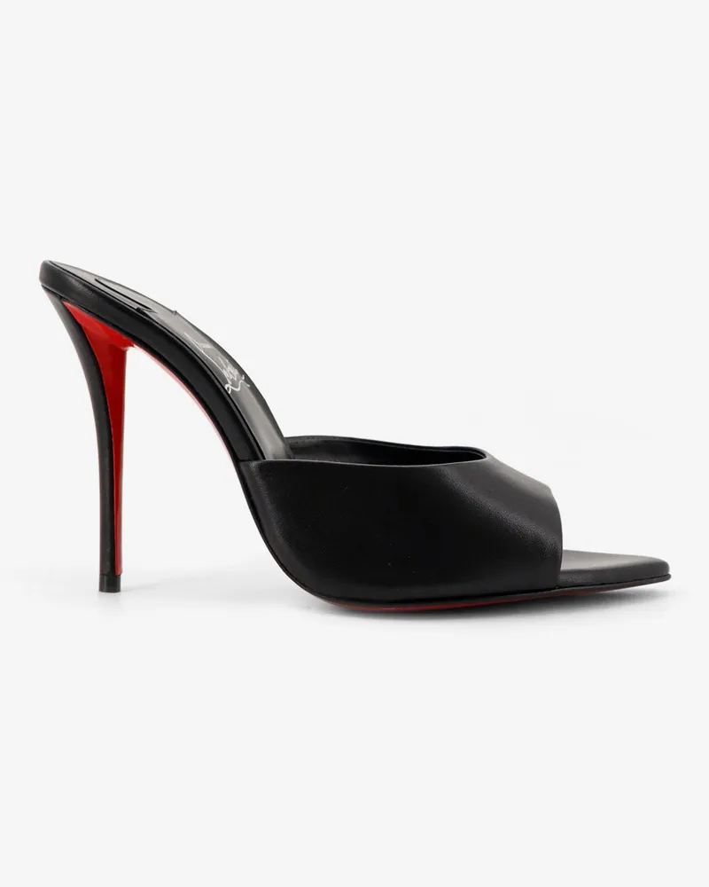 Christian Louboutin Miss Z Mule leather sandals -  - gender_Woman Black