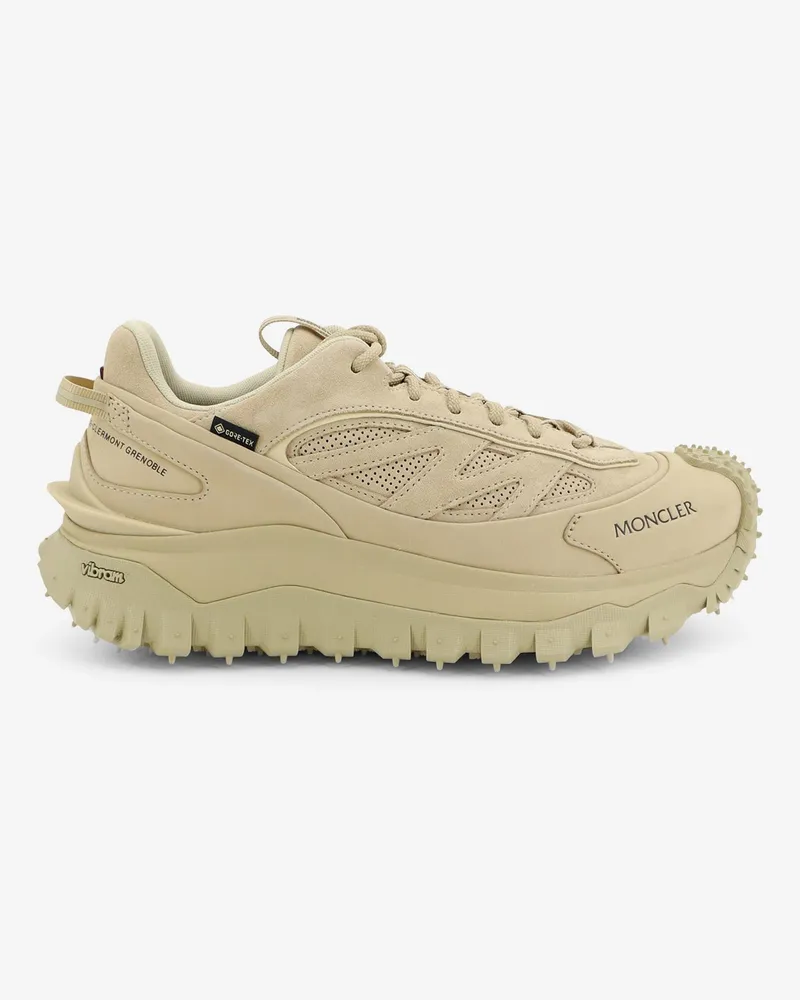 Moncler Trailgrip Apex Craft GTX mesh and suede sneakers -  - gender_Man Beige