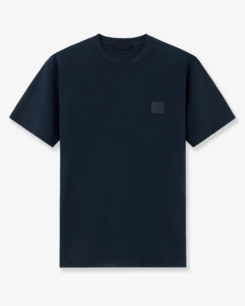 Stone Island Cotton T-shirt -  - gender_Man Blue