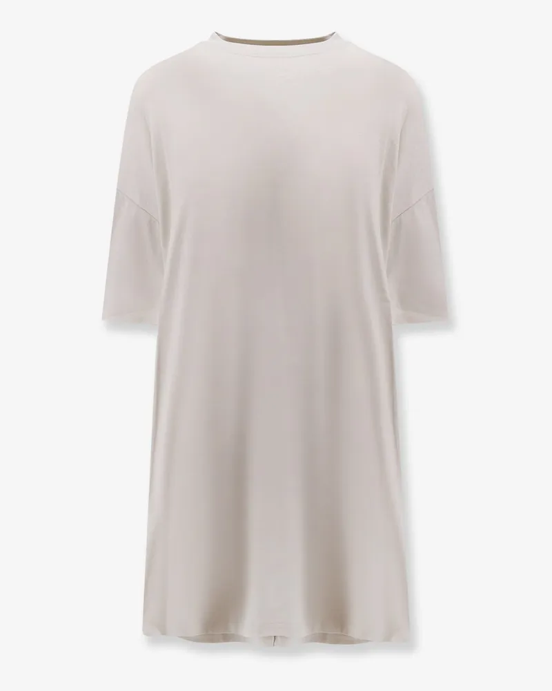 Balenciaga Cotton jersey Semi fitted short dress -  - gender_Woman White