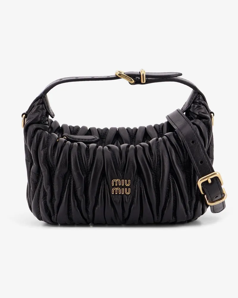 Miu Miu Matelassé leather handbag -  - gender_Woman Black