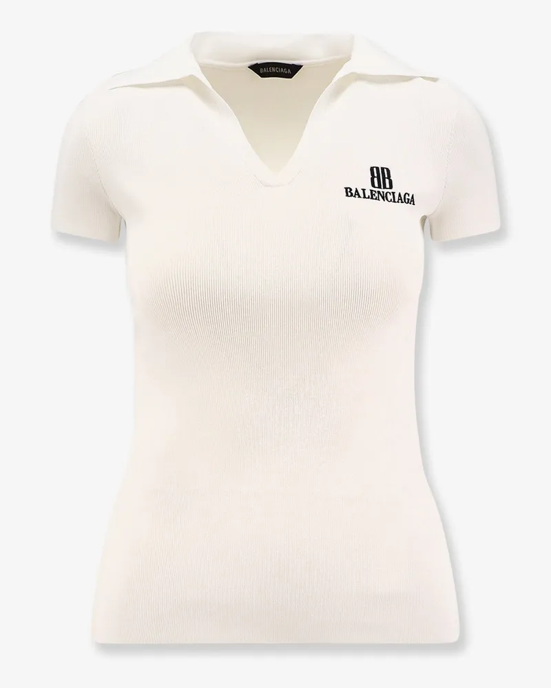 Balenciaga Viscose blend sweater -  - gender_Woman White