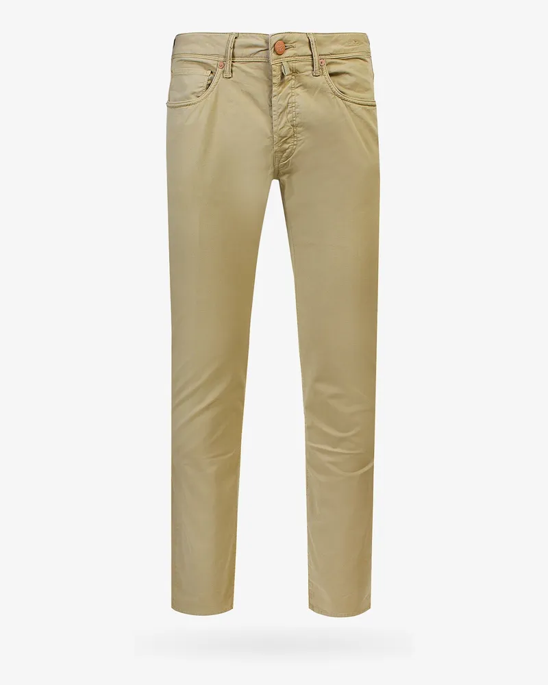 Incotex Stretch cotton trouser -  - gender_Man Beige