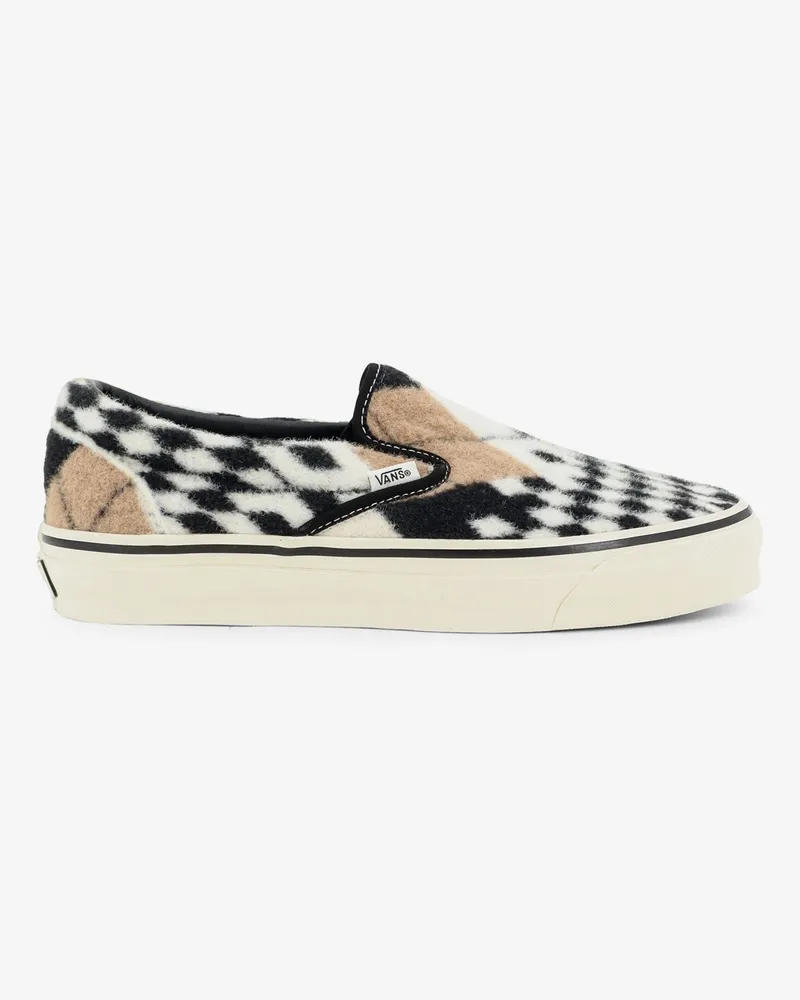Vans x Pringle LX Slip-On Fabric Sneakers - VANS - gender_Woman Black