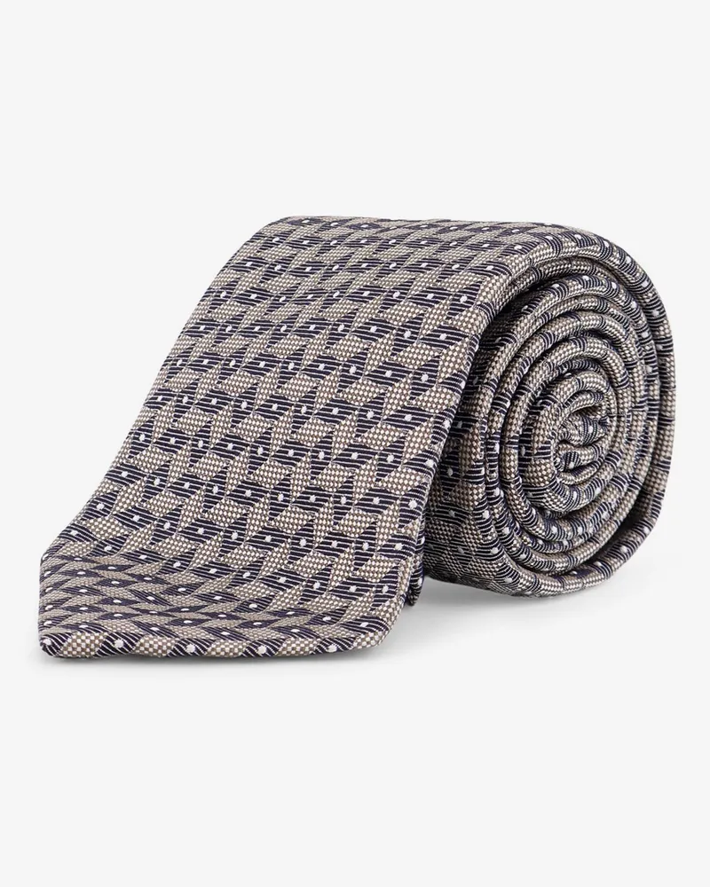 Giorgio Armani Silk tie -  - gender_Man Beige