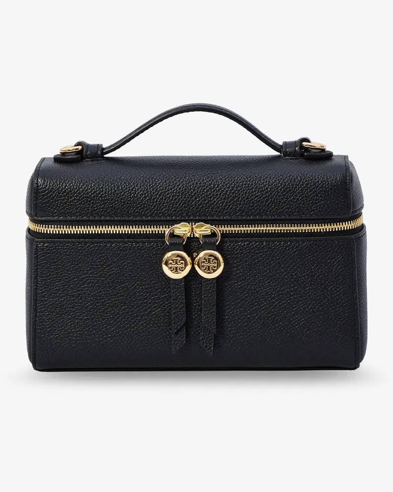 Tory Burch Hammered leather Romy slim shoulder bag -  - gender_Woman Black