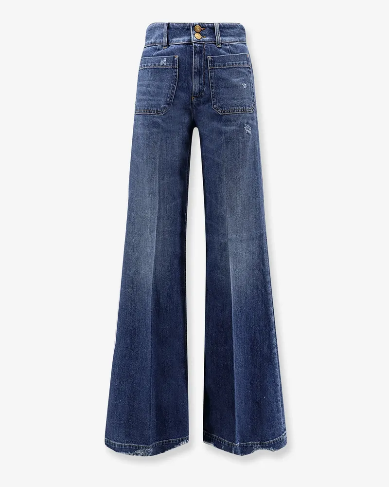 Seafarer Jane cotton blend jeans -  - gender_Woman Blue